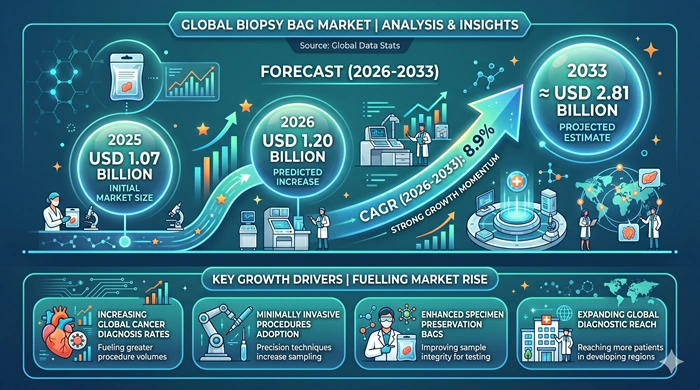 Biopsy Bag Market Size to Hit USD 2.81 Billion by 2033