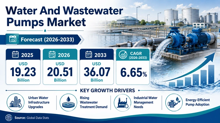 Water and Wastewater Pumps Market Size to Hit USD 36.07 Billion by 2033 Water and Wastewater Pumps Market Size to Hit USD 36.07 Billion by 2033